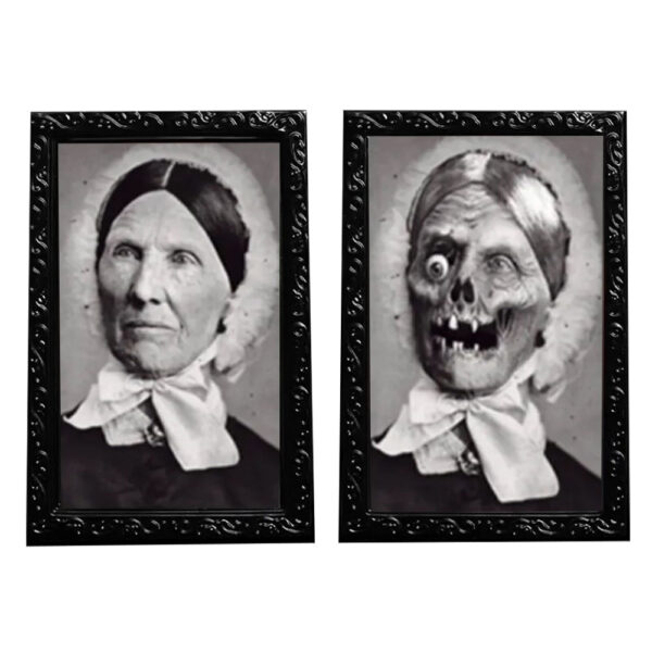 Grandma Ophelia 3D Changing Halloween Portrait